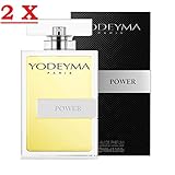Yodeyma Power - Perfume para hombre, Eau de Parfum, 100 ml, 2 paquetes